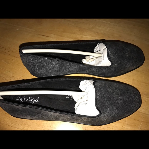 Soft Style by Hush Puppies Faline Blk Mist Loafer - Picture 3 of 8